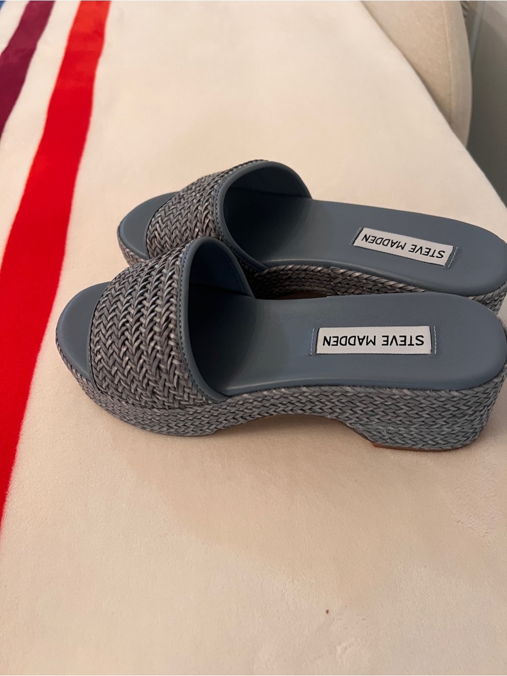 Steve Madden Woven Slide Sandals